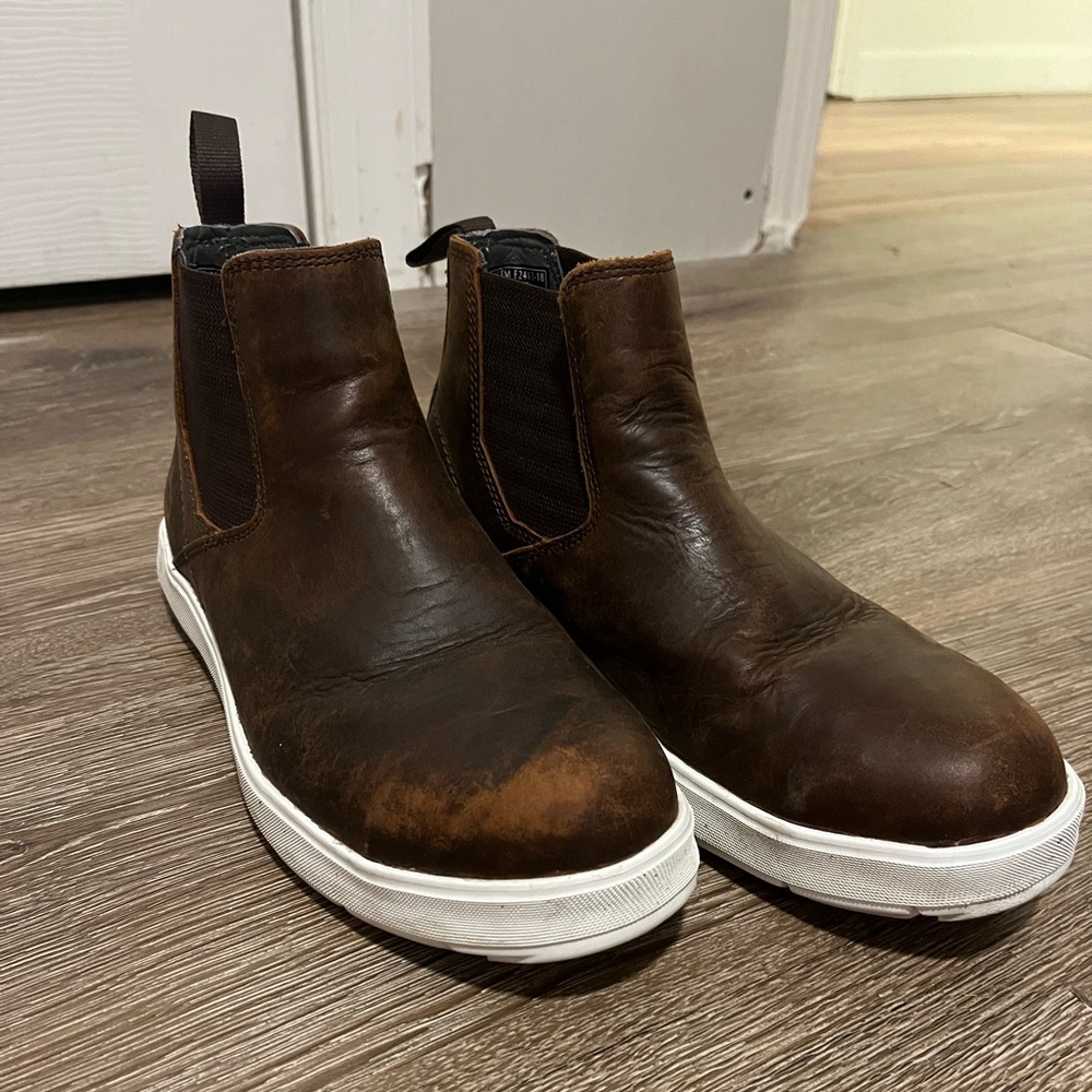 Red Wing Men’s Steel Toe Shoes.